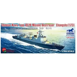 Bronco Models Maquette bateau Chinois : type 052D missile destroyer Changsha (173) pas cher