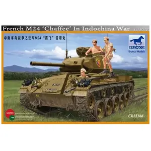 Bronco Models Maquette Char : M24 Chaffee de l'armée français en Indochine pas cher