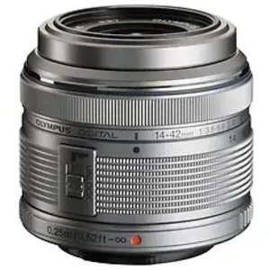 Objectif Hybride Olympus 14-42mm f/3.5-5.6 II R Noir pas cher