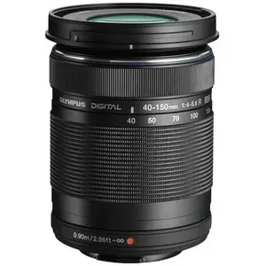 Comparateur de prix : Objectif hybride Olympus M. Zuiko Digital ED 40-150mm f/4.0-5.6 R Noir