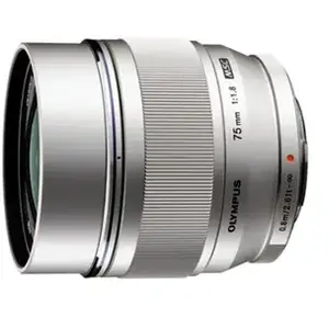 Olympus M.Zuiko Digital ED 75mm 1:1:8 MILC Objectif standard Argent pas cher