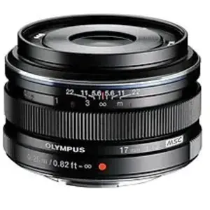 Comparateur de prix : Olympus M.ZUIKO DIGITAL 17mm 1:1.8 MILC Noir