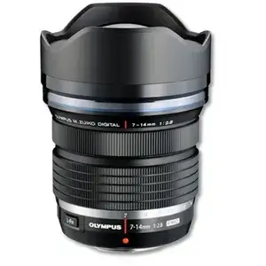 Comparateur de prix : Objectif hybride Olympus M.Zuiko Digital ED 7-14mm f/2.8 Pro noir