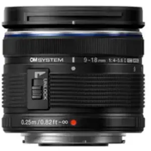 Comparateur de prix : Objectif zoom Om System M.Zuiko Digital 9-18 mm f/4.0 Noir Micro 4/3