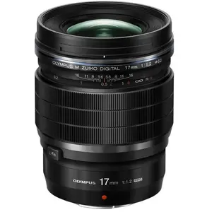 Comparateur de prix : Olympus M.Zuiko Digital ED 17mm 1:1.2 PRO Noir