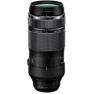OM SYSTEM M.Zuiko 100-400mm F5.0-6.3 IS II Téléobjectif Noir