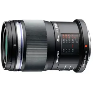 Comparateur de prix : OM SYSTEM Objectif hybride Olympus M. Zuiko Digital 60 mm f/2.8 Macro Noir - Tropicalisé