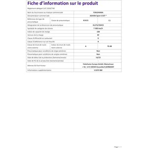 Pneu - null - ADVAN SPORT V107 - Yokohama - 275-35-23-108-Y pas cher