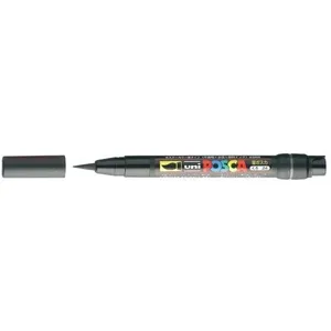 Comparateur de prix : Marqueur pinceau Brush POSCA PCF350 1-10mm Noir - UNIBALL - Marqueur pinceau - Large - Opaque