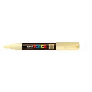 Uniball Marqueur Pte conique extra-fine POSCA PC1MC 0,7 - 1mm Ivoire pas cher