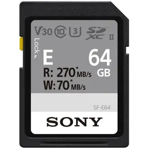 Comparateur de prix : Sony SF-E64 64 Go SDXC UHS-II Classe 10