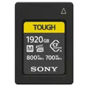 Carte mémoire CF express Type-A Sony CEA M1920T 1920 Go Noir pas cher