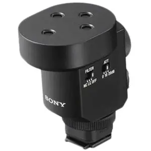 Comparateur de prix : Micro canon digital pour Appareils photo Hybrides Sony ECM-M1 Noir