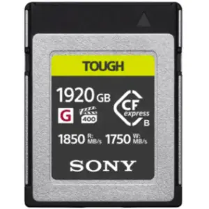 Sony carte CFExpress CEB-G1920T 1920Gb pas cher