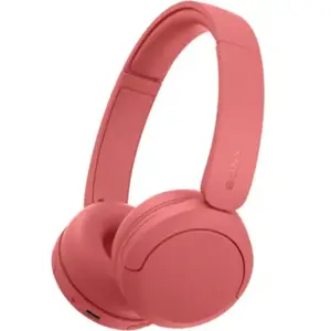 Casque arceau sans fil Bluetooth Sony WHCH535R.CE7 Rouge Corail pas cher