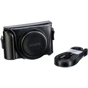 Etui de protection - SONY - LCJ-HWAB - Noir - Compatible Cyber-shot HX90V, HV90, WX500 pas cher