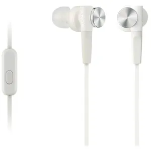 Comparateur de prix : Sony MDR-XB50AP Casque Avec fil Ecouteurs Appels/Musique Blanc