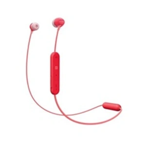 Ecouteurs intra-auriculaires Bluetooth® rouge - WI-C300 - Sony pas cher