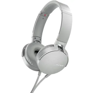 SONY - Casque EXTRA BASS  XB550AP - Blanc pas cher