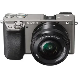 Sony Alpha a6000 24.3MP Gris + Objetivo 16-50mm F3.5-5.6 OSS pas cher