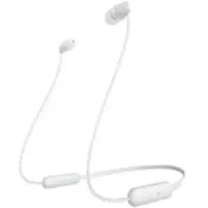 Comparateur de prix : Sony WI-C200 Ecouteurs intra-auriculaires sans fil type tour de cou, Blanc