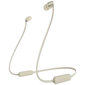 Ecouteurs intra-auriculaire sans fil Sony WI-C310 Beige Or pas cher