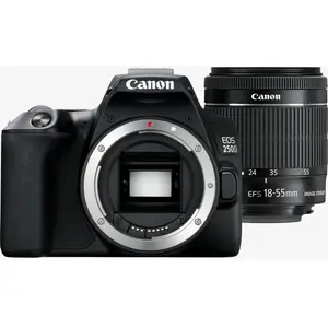 Comparateur de prix : Appareil Photo Reflex Canon EOS 250D + EF-S 18-55mm f/4-5.6 IS STM TU
