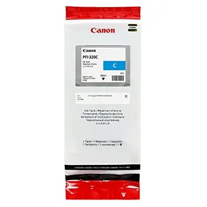 Comparateur de prix : Canon PFI-320C cartouche d'encre 1 pièce(s) Original Bleu TU