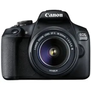 Comparateur de prix : Appareil photo reflex Canon EOS 2000D + EF-S 18-55mm f/3.5-5.6 DC III