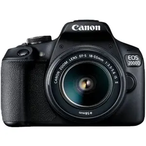 Comparateur de prix : Canon EOS 2000D - appareil photo numerique objectif EF-S 18-55 mm IS II