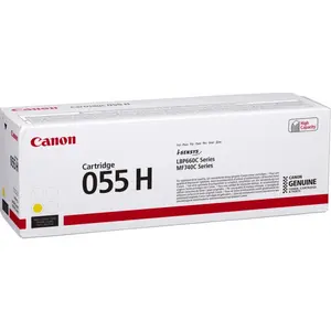 Comparateur de prix : Canon 055 H - haute capacite - jaune - original - cartouche de toner