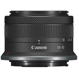 Comparateur de prix : Canon RF-S 18-45 mm f/4.5-6.3 IS STM MILC Objectif zoom standard Noir