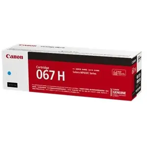 Comparateur de prix : Canon 067H Cartouche de toner 1 pièce(s) Original Cyan