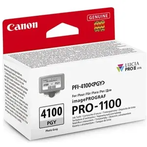 Canon PFI-4100 PGY - gris photosensible - original - reservoir d'encre pas cher