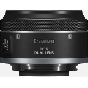 Comparateur de prix : Canon RF-S 7.8mm F4 STM DUAL MILC Lentille stéréoscopique Noir