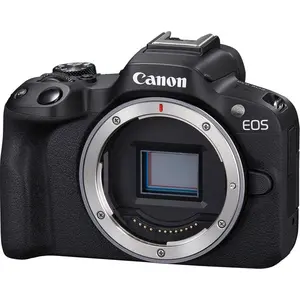 Comparateur de prix : Boîtier de Caméra de l'appareil photo hybride Canon EOS R50, noir