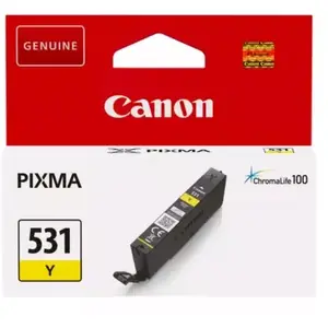 Comparateur de prix : Canon CLI-531 Y - Jaune - original - cartouche d'encre - pour PIXMA TS8750