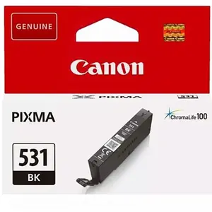 Comparateur de prix : Canon CLI-531 Black Genuine Ink Cartridge - Compatible with PIXMA TS8750