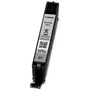 Canon - Cartouche d'encre CLI-571GY xl grande capacité Gris (CLI571XL) pas cher