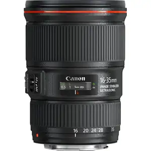 Comparateur de prix : Canon EF 16-35 mm F4.0 IS L USM 77 mm Objectif (adapté à Canon EF) noir