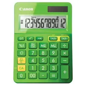 Canon Ls-123Calculatrice K-MGR EMEA DBL 12 Chiffres - Verte