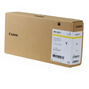 Comparateur de prix : Canon PFI-707Y - Jaune - Cartouche d'encre