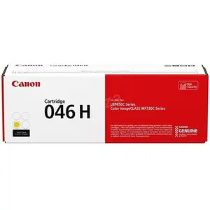 Comparateur de prix : Canon 046 H - haute capacite - jaune - original - cartouche de toner