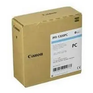 Comparateur de prix : Canon PFI-1300 PC - photo cyan - originale - reservoir d'encre