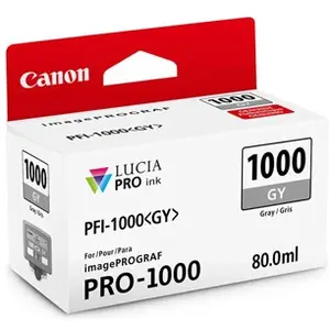 Comparateur de prix : Canon pfi-1000 gy grey ink tank, 0552c001 (grey ink tank)