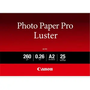 Comparateur de prix : Papier Lustré CANON LU-101 - Format A2 - 25 feuilles - Séchage rapide