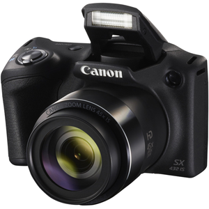 Comparateur de prix : Appareil photo Bridge CANON PowerShot SX431 - Zoom X45 - 20Mp - Noir