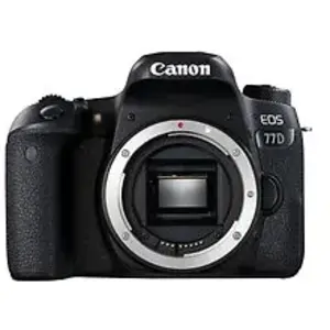 Comparateur de prix : CANON EOS 77 D Boitier nu 24,2 MP - Ecran tactile et orientable - Noir
