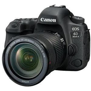 Appareil photo reflex Canon EOS 6D Mark II noir + EF 24-105mm f/3.5-5.6 IS STM pas cher
