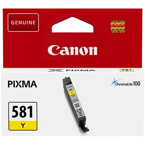 Comparateur de prix : Canon CLI-581Y - jaune - original - reservoir d'encre